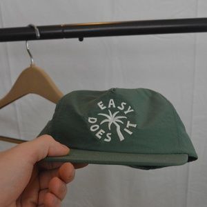 'Easy Does It' Urban Outfitters Flat Brim Cap